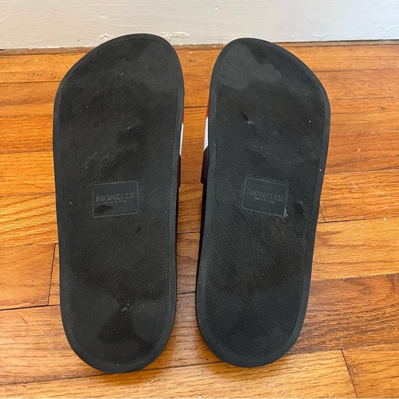 Moncler Basile Slides Size IT 43 Multicolor Sandals *SEE DESCRIPTION* - Picture 9 of 13